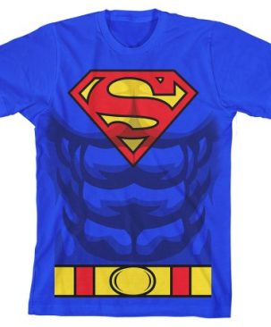 DC Comics Superman Costume Boys Graphic Tee