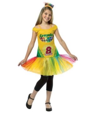 Tween Crayolaï¿½ Crayon Box Dress Costume by Rasta Imposta 4526-1012