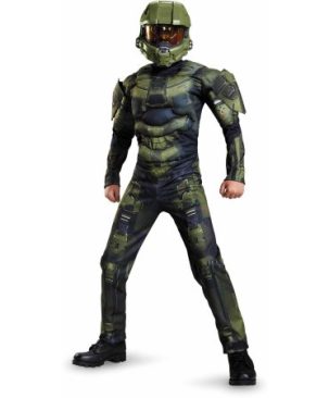 Halo Master Chief Classic Muscle Child Dress Up / Halloween Costume